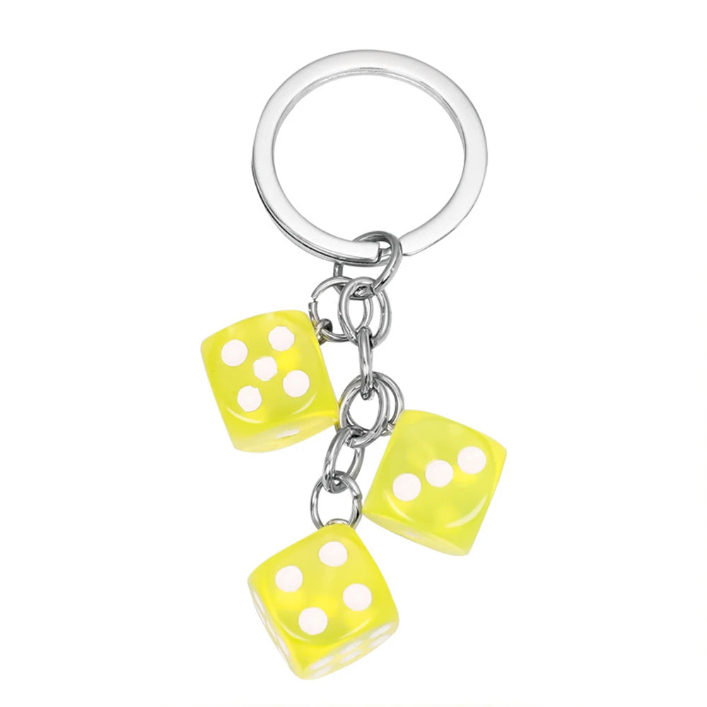 Detachable Dice Keychain