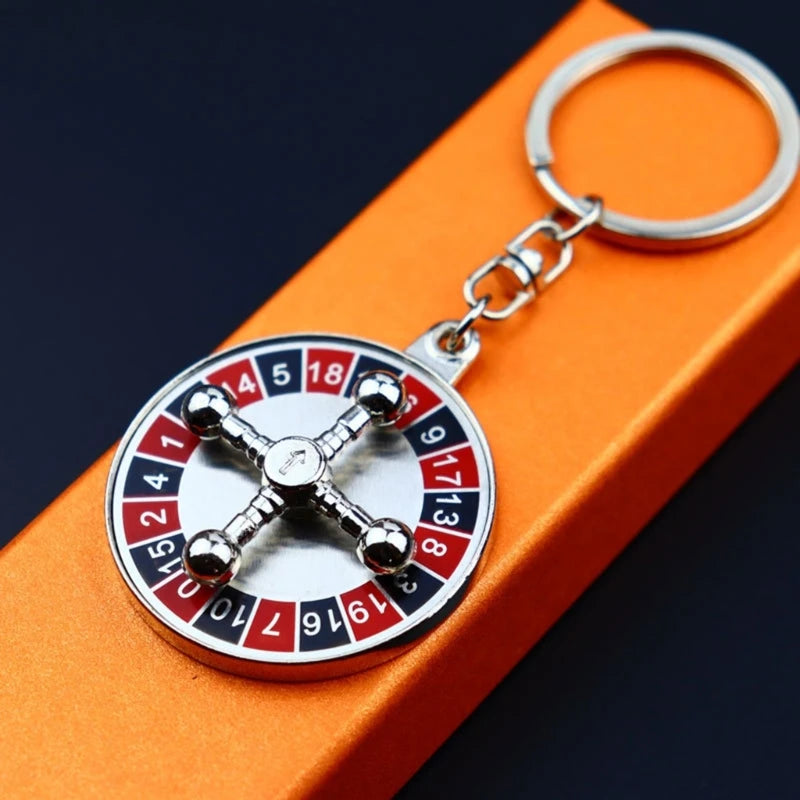 Roulette Wheel Keychain