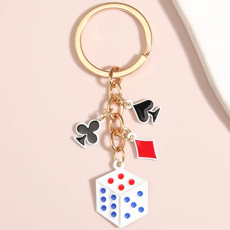 Card Suits Keychain