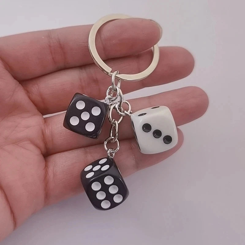 Detachable Dice Keychain