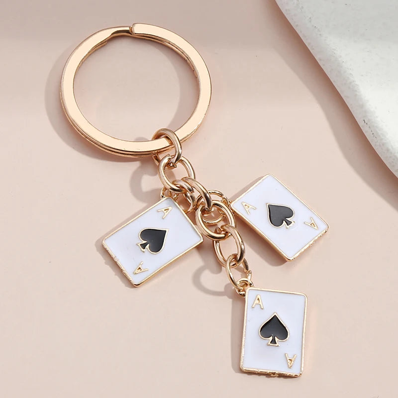 Card Suits Keychain