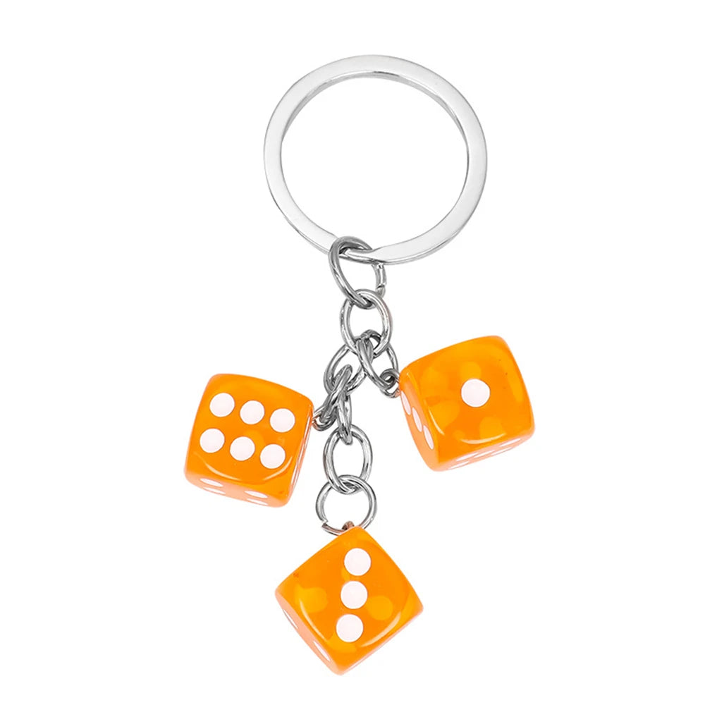 Detachable Dice Keychain