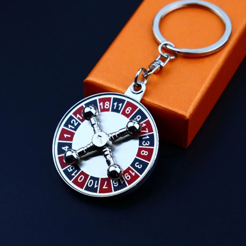 Roulette Wheel Keychain