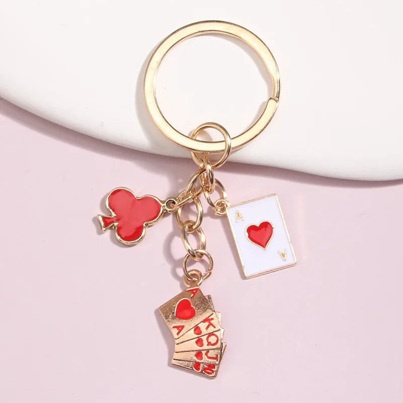 Card Suits Keychain