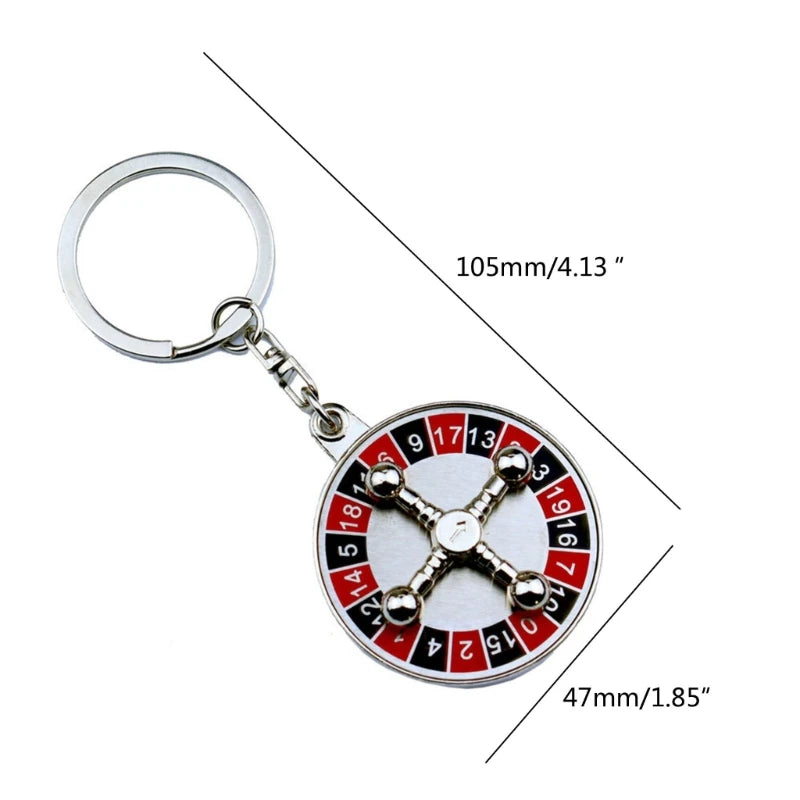 Roulette Wheel Keychain