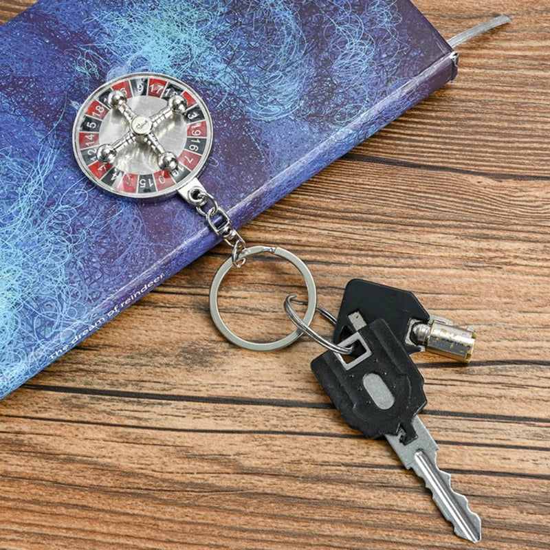 Roulette Wheel Keychain