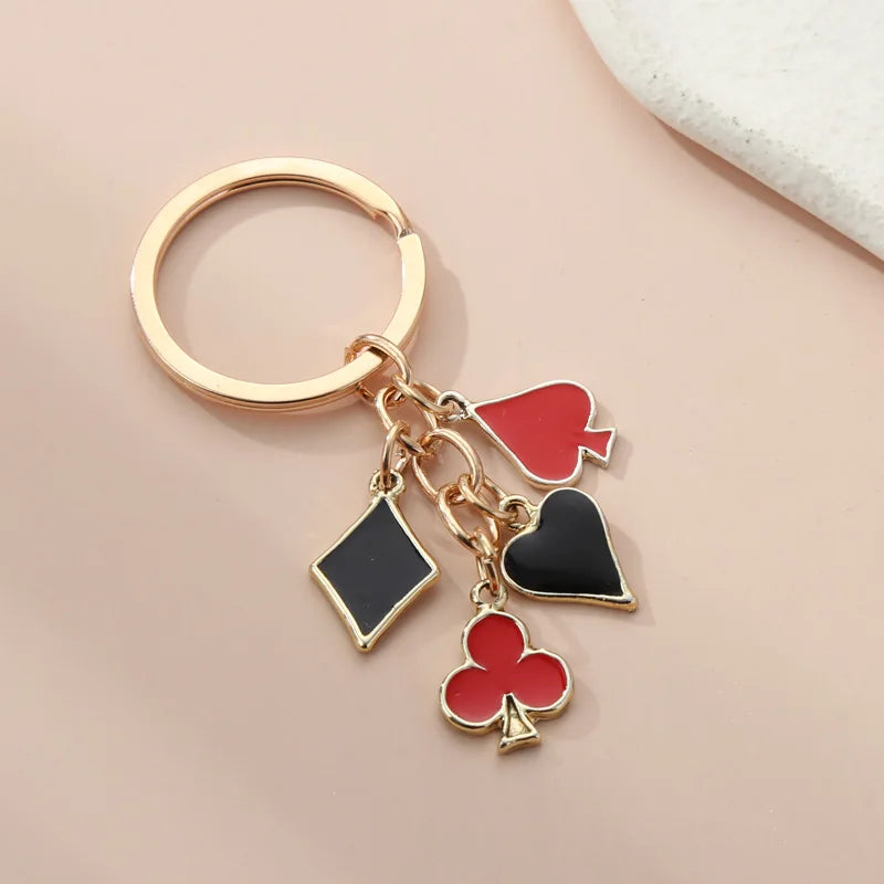 Card Suits Keychain