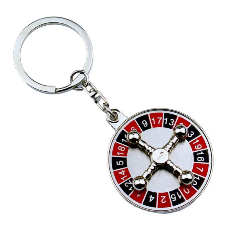 Roulette Wheel Keychain